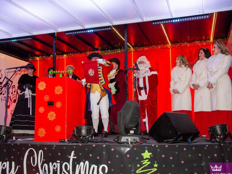 Warwick town centre, hosted the annual Victorian Evening, with a variety of stalls and attractions and also included the Christmas lights switch on.