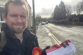 Many residents raised concerns over HMOs with John (pictured) while he was out speaking to potential voters.