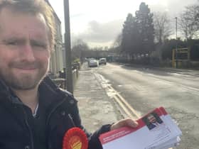 Many residents raised concerns over HMOs with John (pictured) while he was out speaking to potential voters.