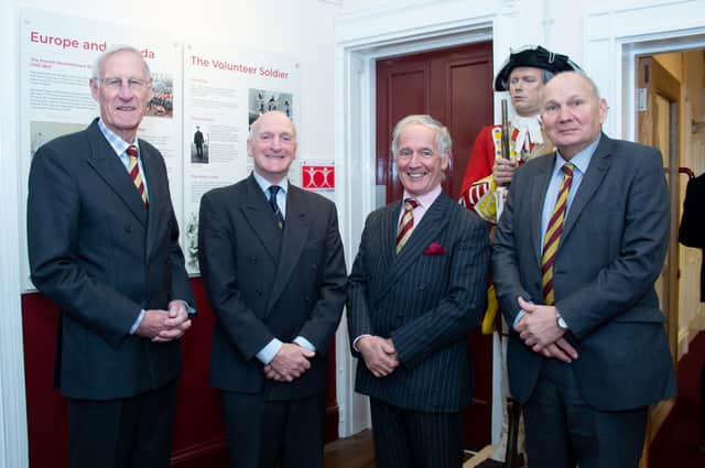 The a special preview event took place on December 6 at the new home of the Fusiliers Museum in Warwick, which was undertaken by Henry Montgomery, grandson of Field Marshal Montgomery. Photo by Mike Baker