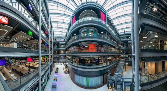 The state-of-the-art BBC studios in Cardiff