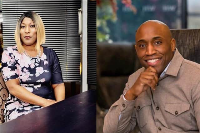Zoe Bennett and Errol Lawson - organisers of the Building the Future Awards