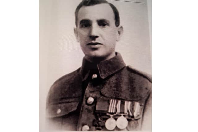 Corporal William Amey VC MM. Picture submitted.