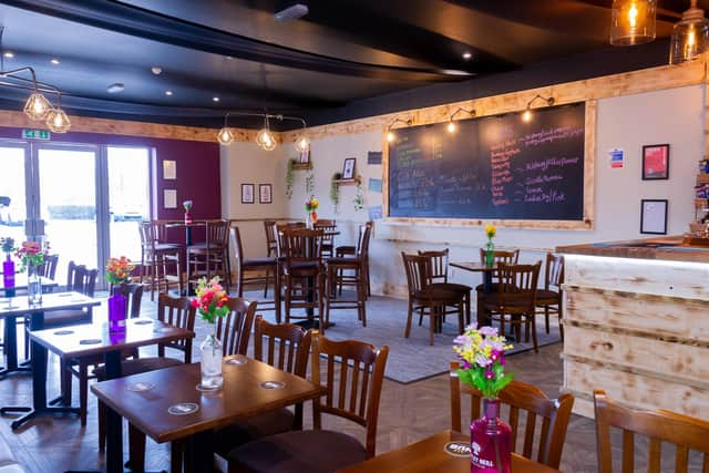 Inside the Ale Hub in Chase Meadow. Photo by Mike Baker