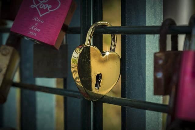 Lock in your love in Bell Court