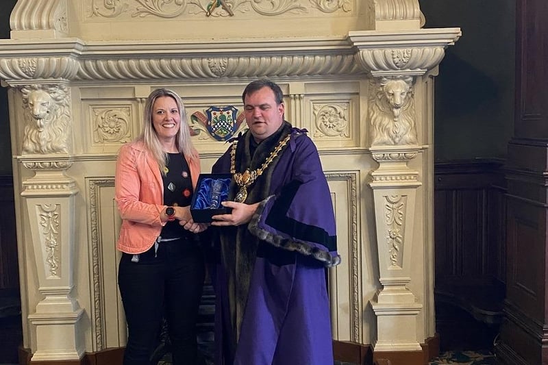 Young People First was given an award for supporting disadvantaged young people to help them to succeed in life. It is a charity which provides support to some of the most vulnerable and disadvantaged young people.