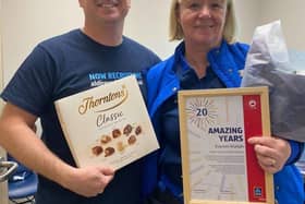 Karen Walsh is celebrating 20 years at Aldi.