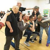 Side by Side Theatre members rehearse The Voyage. Picture supplied.