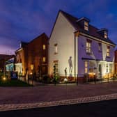 B&amp;DWM - 057 - Street view of three-storey home at Heritage Grange
