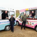 From left to right - Alan Sullivan, Mandeep Padan, Marcus Ferguson (Strategic &amp; Commercial Manager,