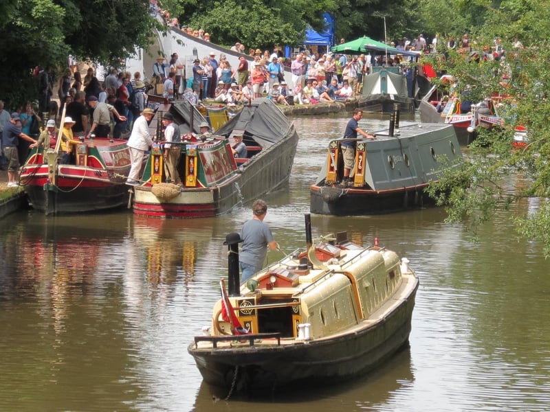 Picture taken from Butcher’s Bridge at the 2018 Rally.
