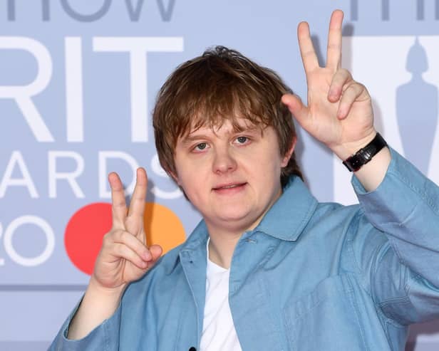 Award winning singer Lewis Capaldi is well known for his naughty sense of humour and delights fans on Instagram with his humorous reels. The chart sensation's debut Divinely Uninspired to a Hellish Extent was the best-selling album of 2019 and 2020 in the UK.  Photo by Gareth Cattermole/Getty Images