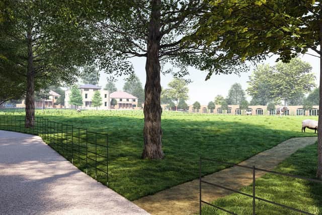 How the proposed scheme in Ryton on Dunsmore could look. Graphic supplied by R-M Architects