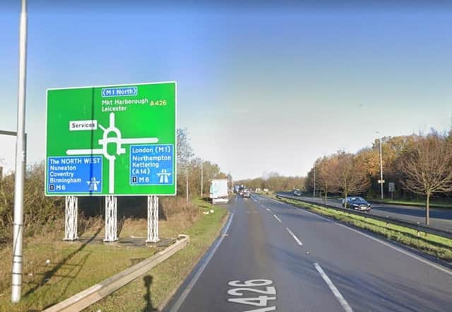 The approach to M6 junction one and the roundabout over the motorway have plenty of potholes and undulations to watch out for.