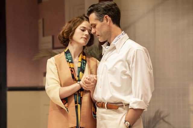 Rose Leslie and Luke Norris as Constance Middleton and John Middleton (photo: Johan Persson)