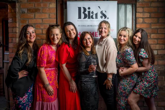Ruth Kelley, Elinor Perry, Amanda Chalmers, Bianca Rodrigues-Perry, Lianne Kirkman, Kirsty Leahy and Natasha Blacklock.