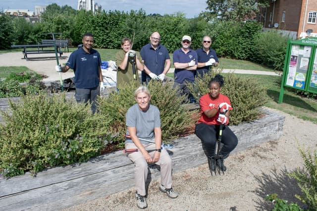 Green team get hands-on for community