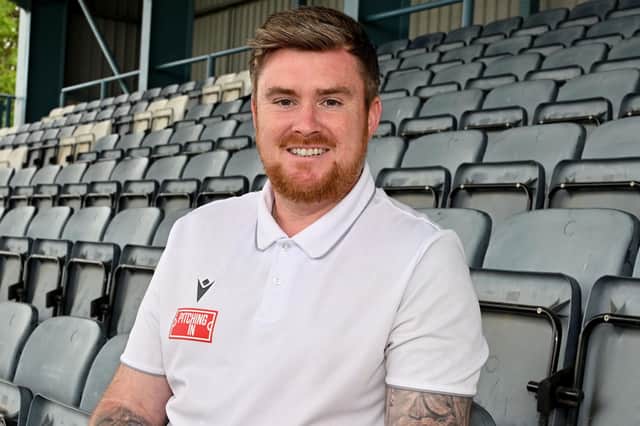 Rugby Town's relegation repreieve is good news for boss Grant Joshua (Picture: Martin Pulley)