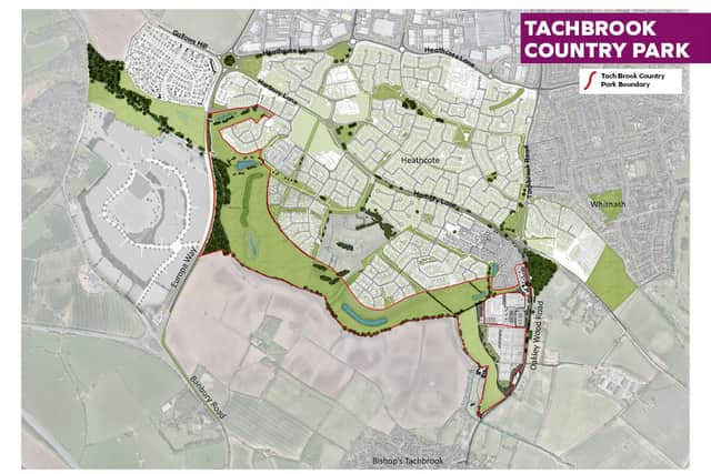 The plans for Tachbrook Park