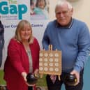 Pictured left to right: Simon Pargeter, Cherylynne Harrison, and Allan Bailey get ready for new indoor bowling at The Gap in Warwick. Photo supplied