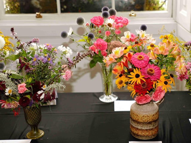 One of the floral displays. Photo supplied