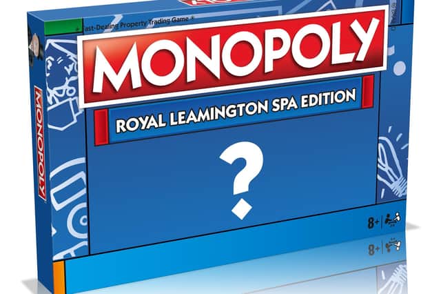 Leamington has been picked out of several West Midlands towns to feature in a special edition of the famous economics-based board game Monopoly. Picture supplied.
