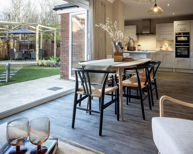 The Willows development show home is currently available for prospective buyers