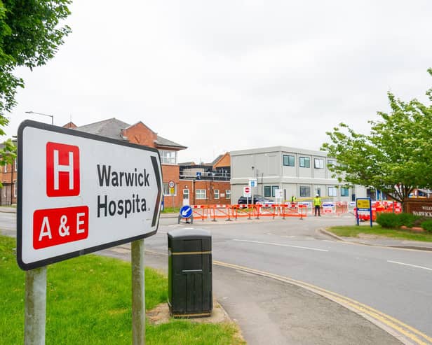 Warwick Hospital. Photo by Mike Baker