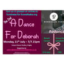 A fundraising dance event will be taking part in Rugby, in memory of Bowel Cancer warrior Dame Deborah James who sadly passed away in June.