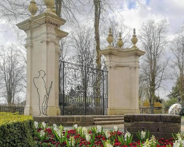 The borough's annual remembrance service and parade takes place at the War Memorial gates on Sunday, November 8. (Photo: Veronika Beckova).