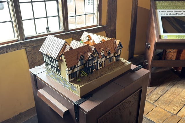Master Builders from The Brick People are also working on a replica of the Lord Leycester throughout the weekly workshops.