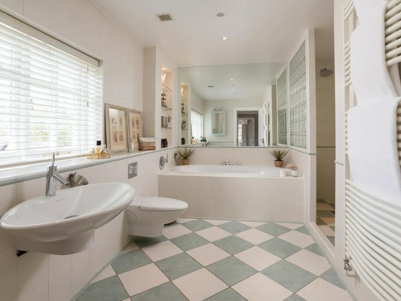 One of the bathrooms. Photo by Fine and Country