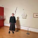 Curator Lily Crowther at the Built with Malice Aforethought: Leamington Spa and the Black Atlantic exhibition at Leamington Art Gallery and Museum. Picture supplied.
