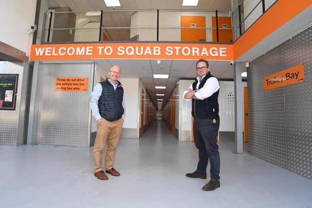 Squab Storage Directors Emlyn Evans and Alex Henney. Picture supplied.