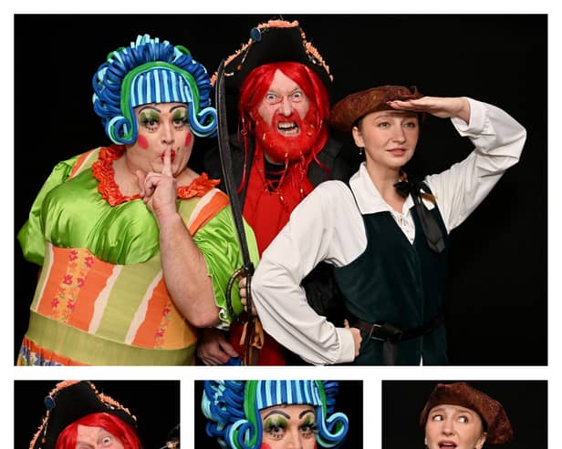 Colourful scenes from the panto at Rugby Theatre. Pictures: Martin Pulley