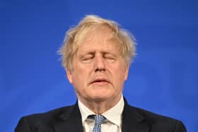 Former Prime Minister Boris Johnson 
