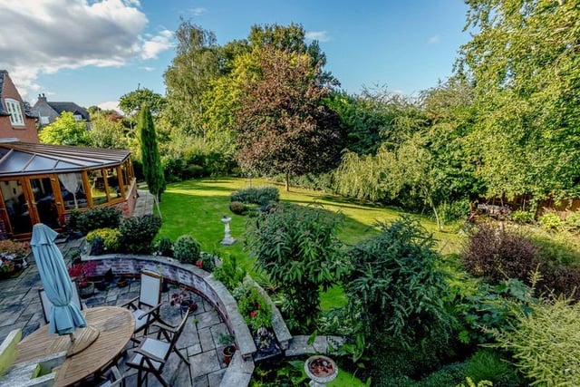 Generous garden.