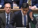 Prime Minister Rishi Sunak speaks during Prime Minister's Questions in the House of Commons, London.