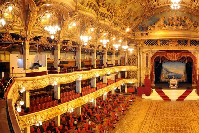 The beautiful Blackpool Tower Ballroom. Credit: Merlin