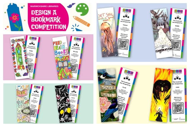 Bookmark Comp Warwickshire residents invited to take part in bookmark design competition