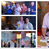 Rugby author Matthew Francis held his book signing event at The Squirrel pub in Rugby on July 21.