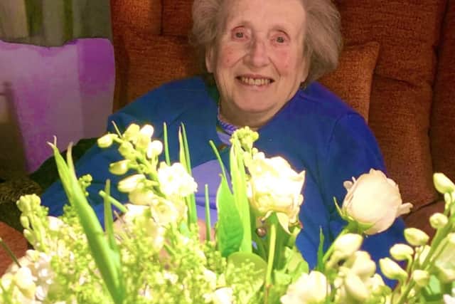 Jean loved flowers.