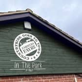The sign for Farmers Fayre in the Park at the café at Ryton Pools Country Park. Picture supplied.