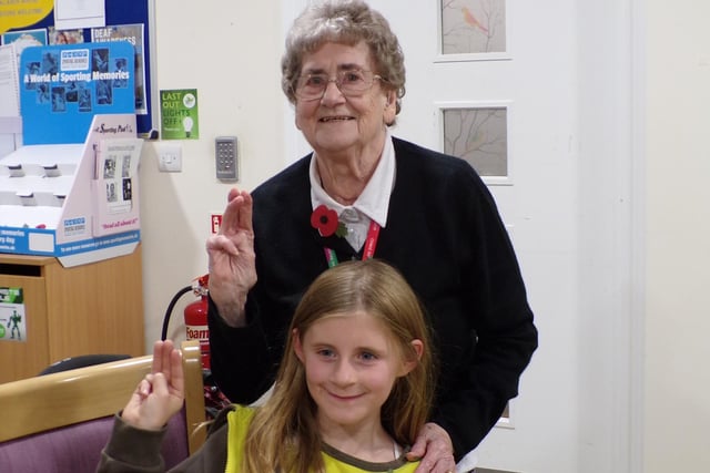 During the visit the Brownies, aged between seven and ten years, met residents, listened to stories about the former Girlguiding members’ own experiences and memories of their time in Girlguiding. Photo supplied