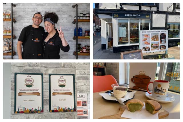 The Happy Puccia in Warwick has been named finalists in three categories at the UK Italian Awards 2026. Photos by Michelle Lutle and Warwick Courier