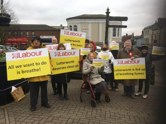 Protestors will again be out in Lutterworth