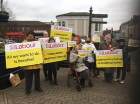 Protestors will again be out in Lutterworth