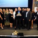 The Eden Hotel Collection's colleagues receiving the award
