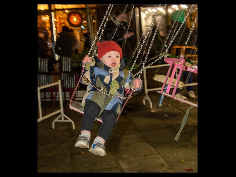 The event also featured rides for children.
