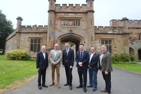 Photo (left to right): Les Ratcliffe (CW Champions), Paul Jones (Destination Coventry), Richard Harrison (No Ordinary Hospitality Management), James Kempston (NP Aerospace), Vince Mayne (British Transplant Games), Nic Erskine (CW Champions). Picture supplied.